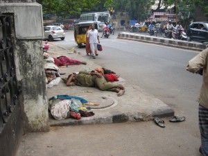 Gatehjørne i Chennai